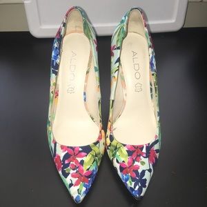 Aldo Floral Heels